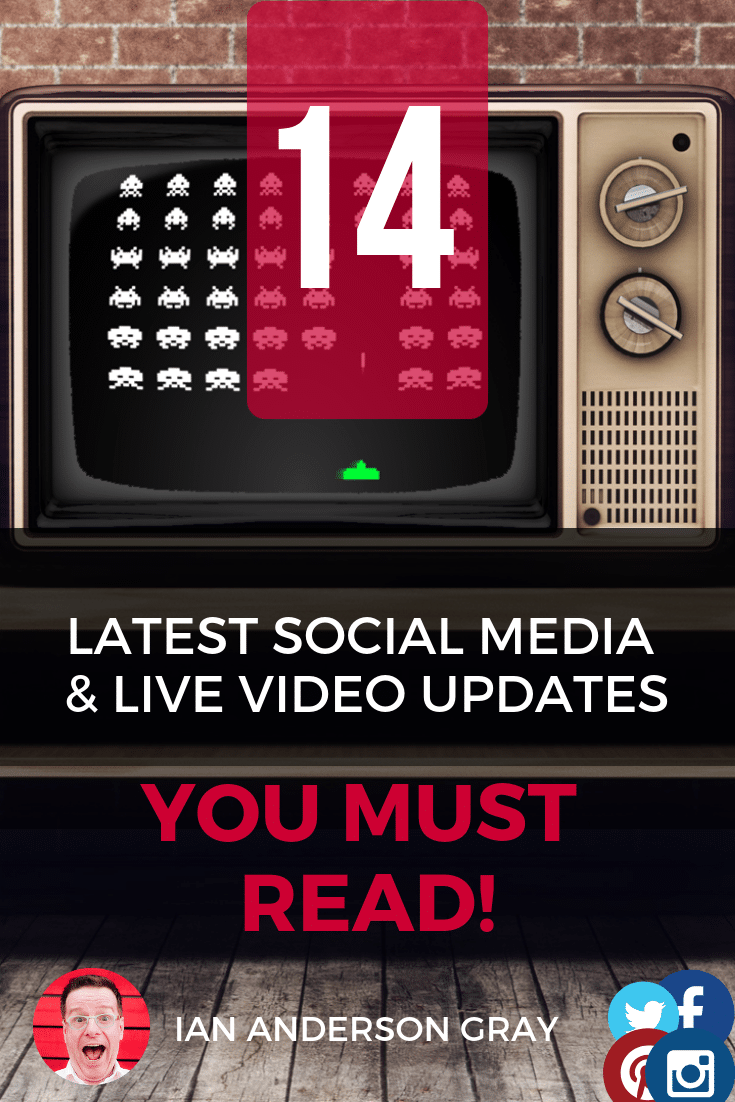 14 Latest Social Media & Live Video Updates you Must Read