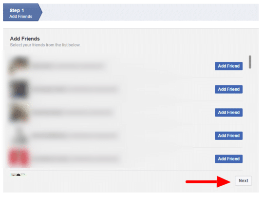Avoid adding friends in Facebook to be more private and secure