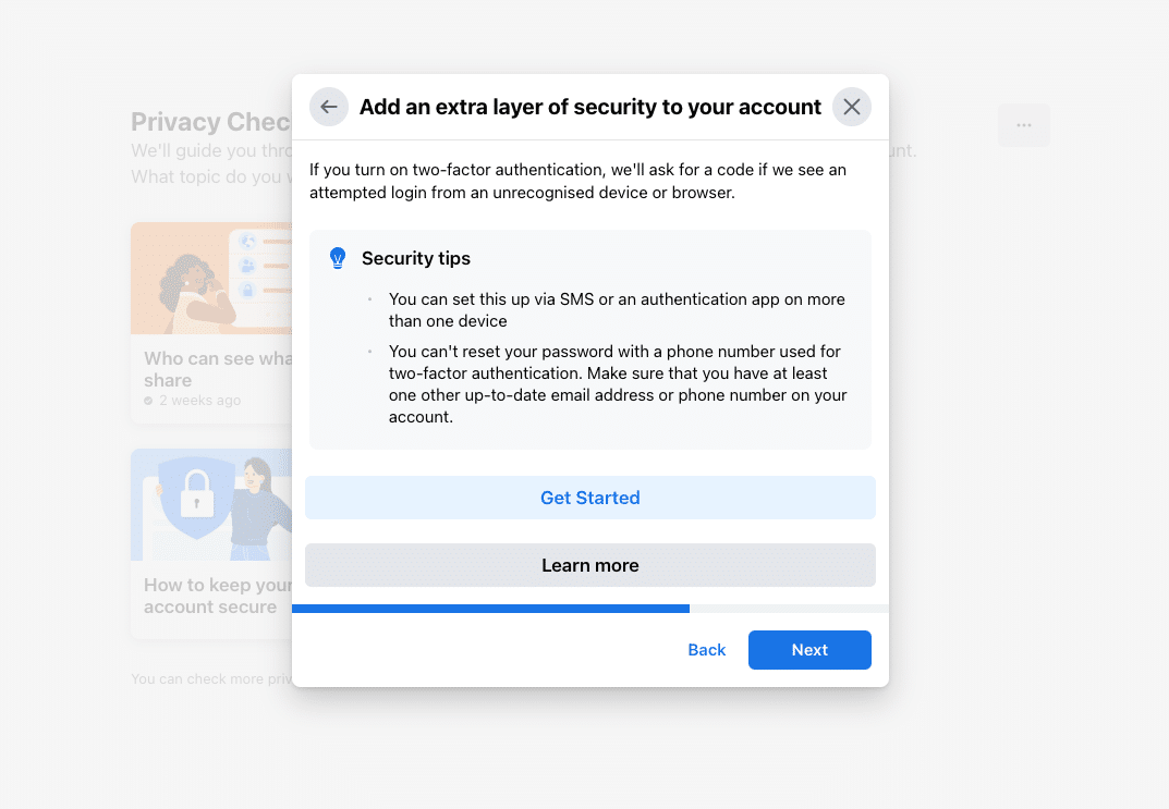 Facebook login issue with google authenticator : r/facebook