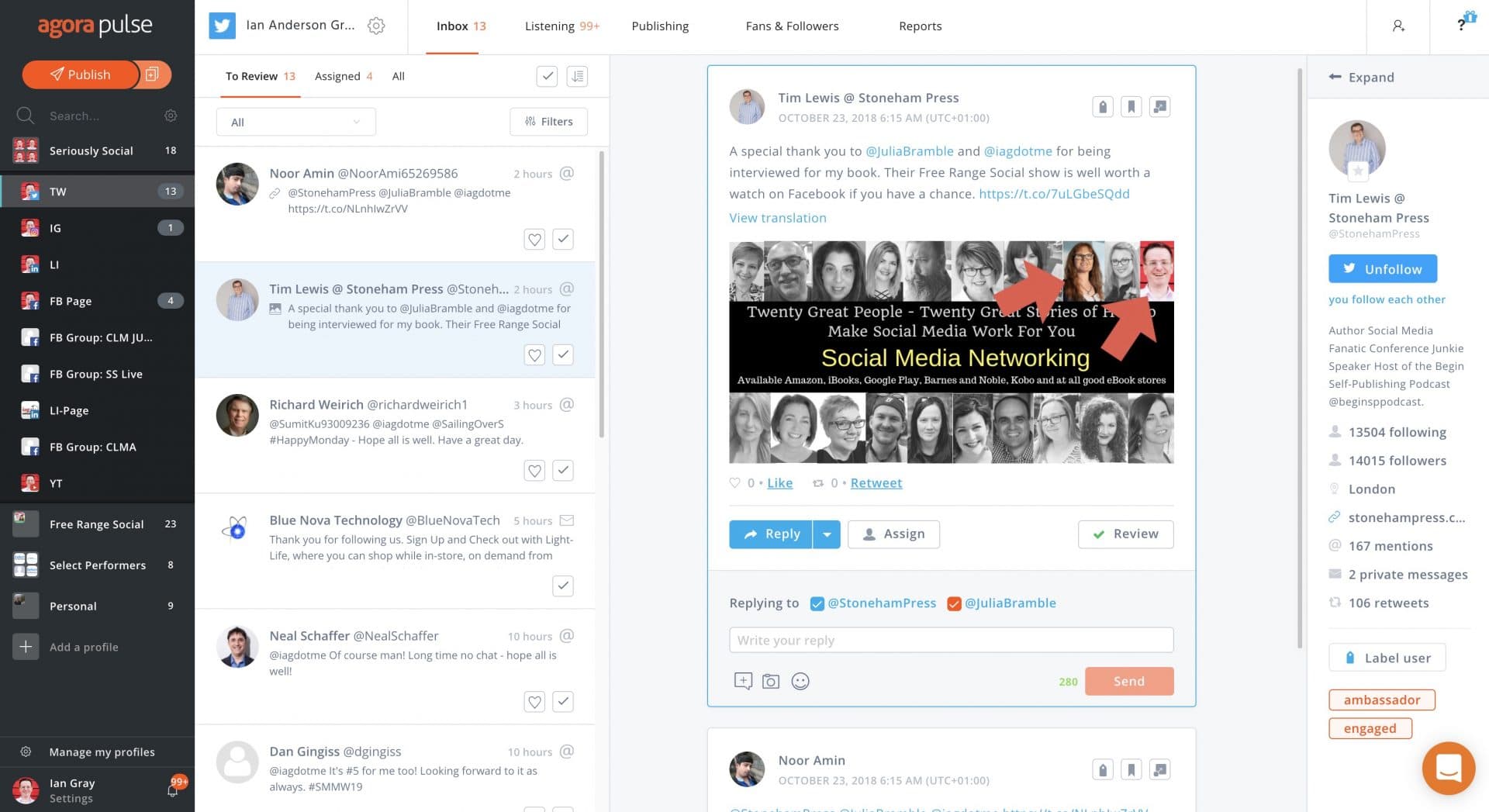 Agorapulse Review: Unleashing Social Media Management Power