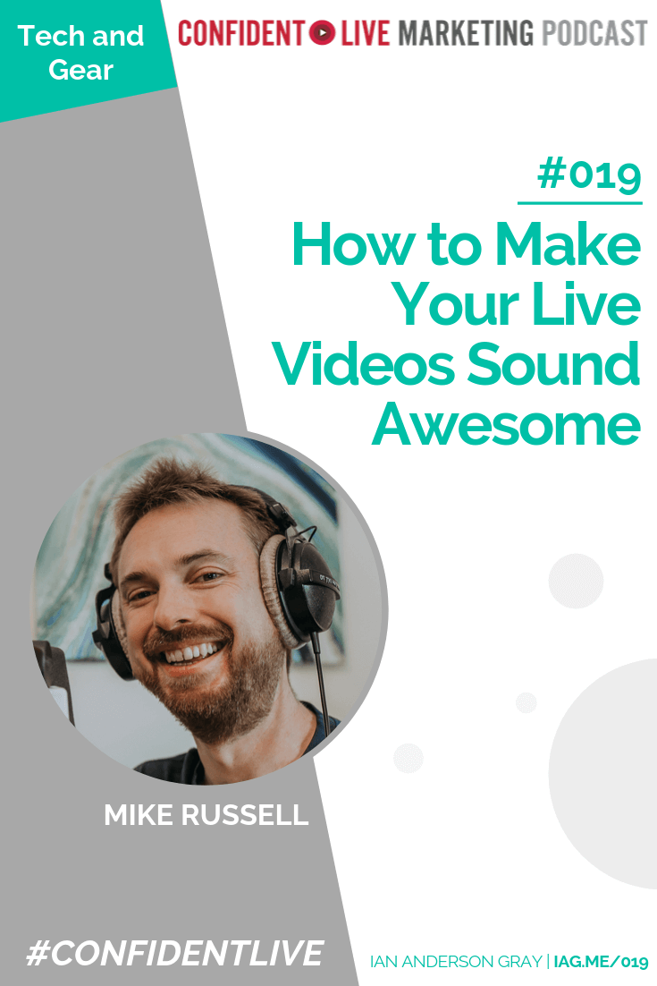 How to Make your Live Videos sound Awesome