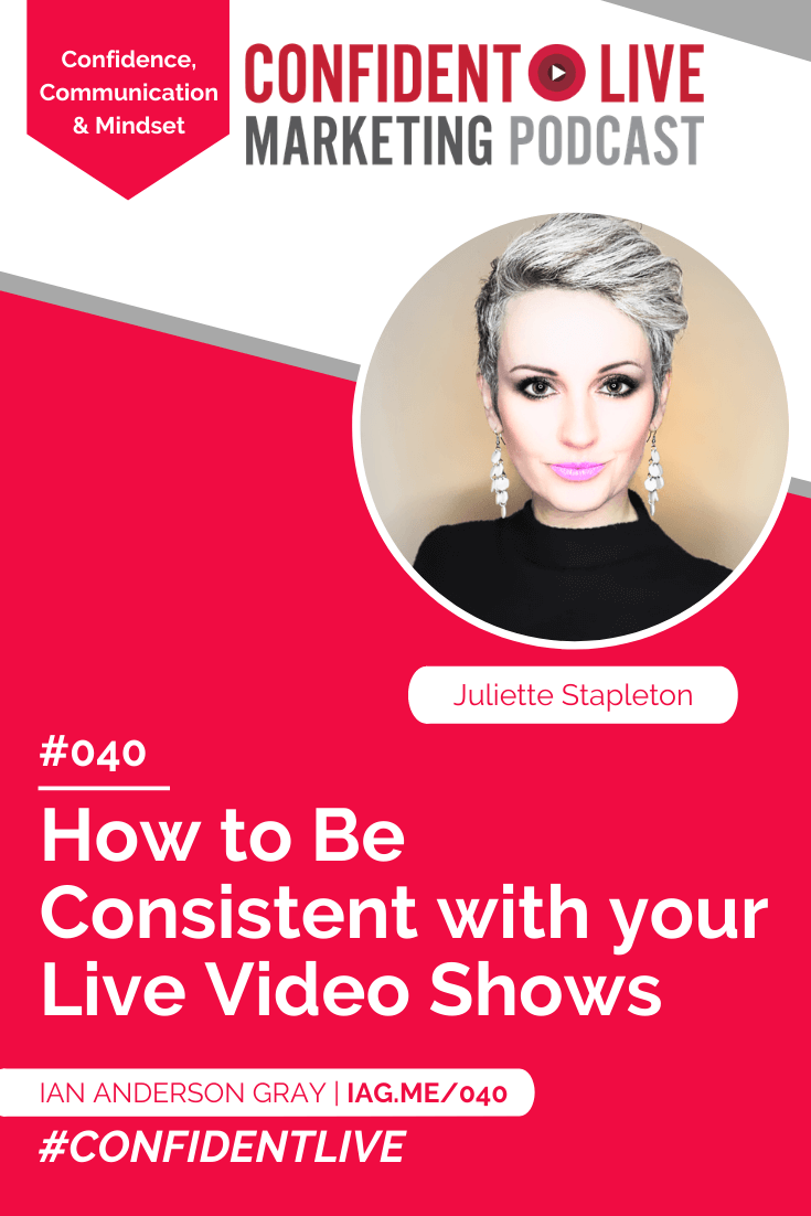 How to be Consistent With Your Live Video Shows