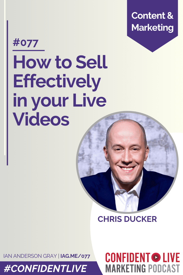 How to Sell Effectively in your Live Videos