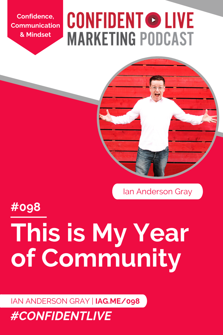 This is My Year of Community