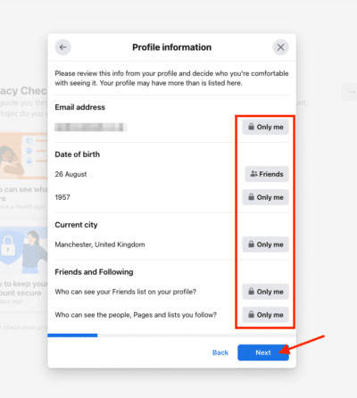 How to Make your Facebook Account Private