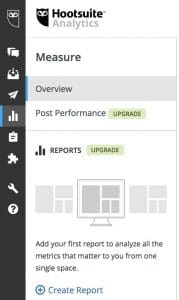 Hootsuite analytics not available to pro users