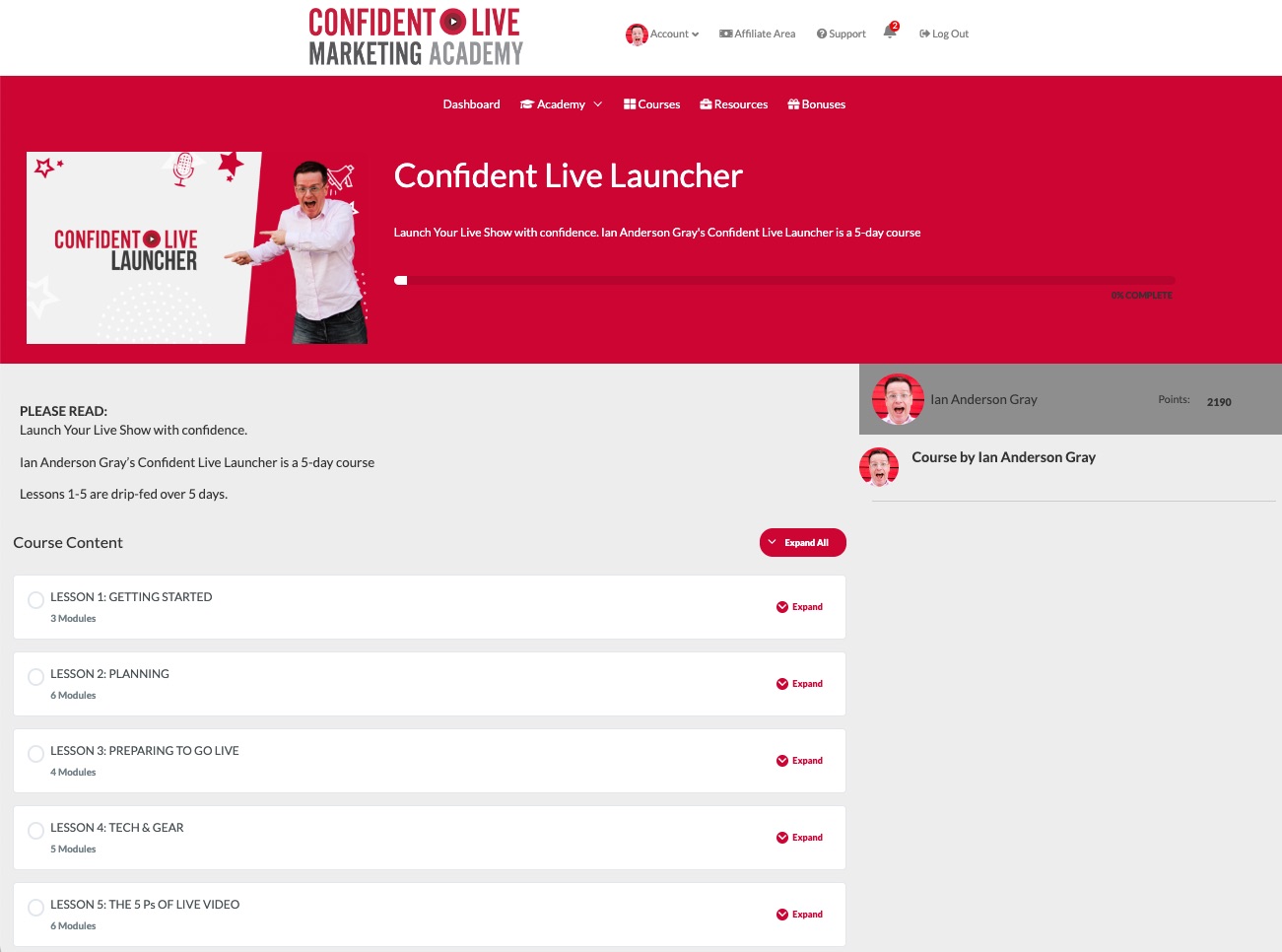 Launcher