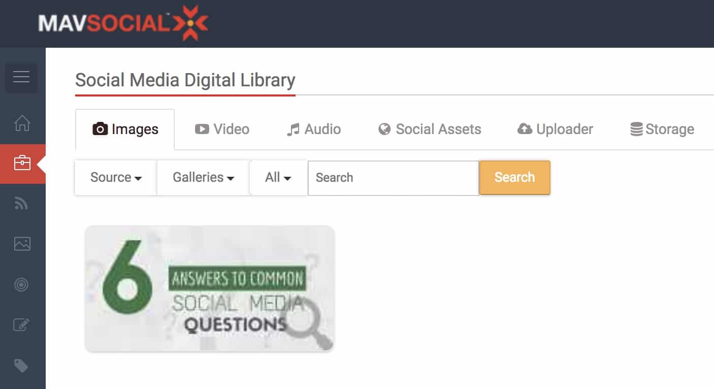 MavSocial’s Digital Library