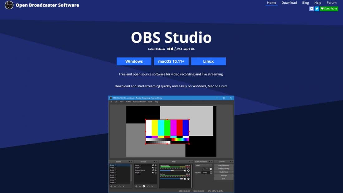 Go Live on  with OBS Studio