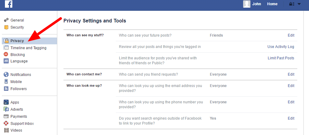 How To Make Your Facebook Account Private