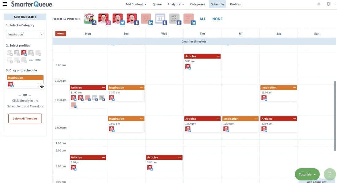 Calendar View in SmarterQueue