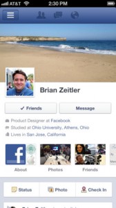 facebook for iOS