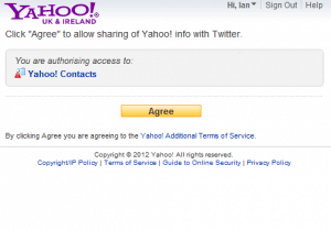 Yahoo! Mail Permissions