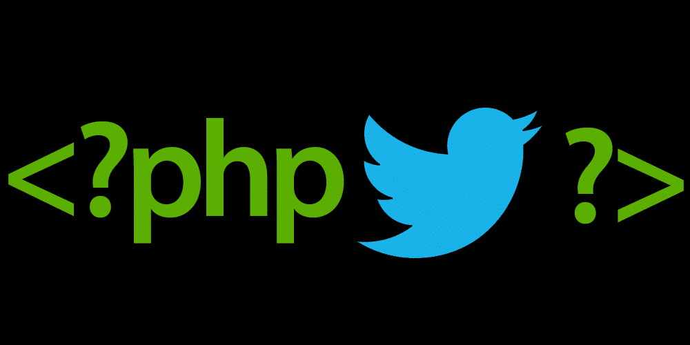 twitter api in php - instanation hashtag on twitter