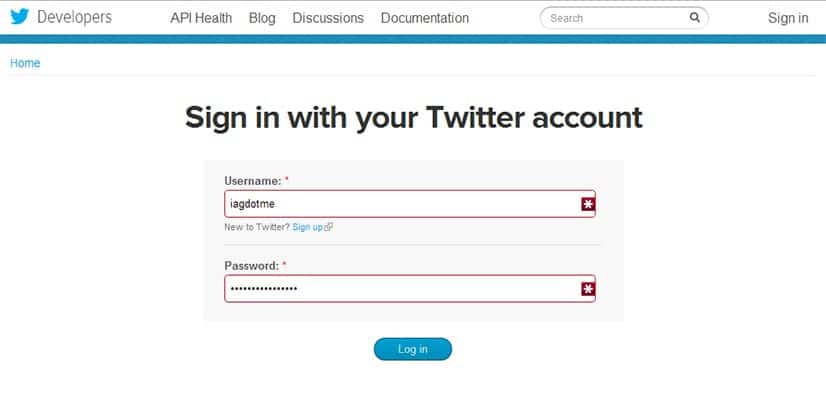 Twitter sign up. Apis регистрация