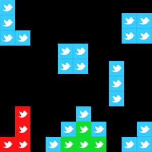 Twitter Tetris